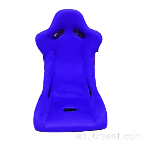 Asiento de coche de tela de piña deportiva ajustable